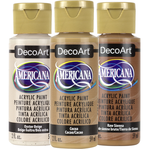 DecoArt Americana Acrylics – Neutral Colors (Neutrals) 59ml – Schatmakertjes